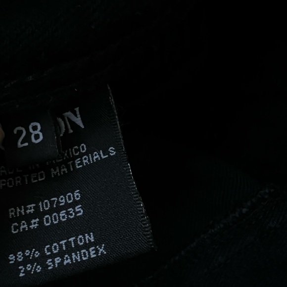 Hudson Black Skinny Jeans - Picture 4 of 5